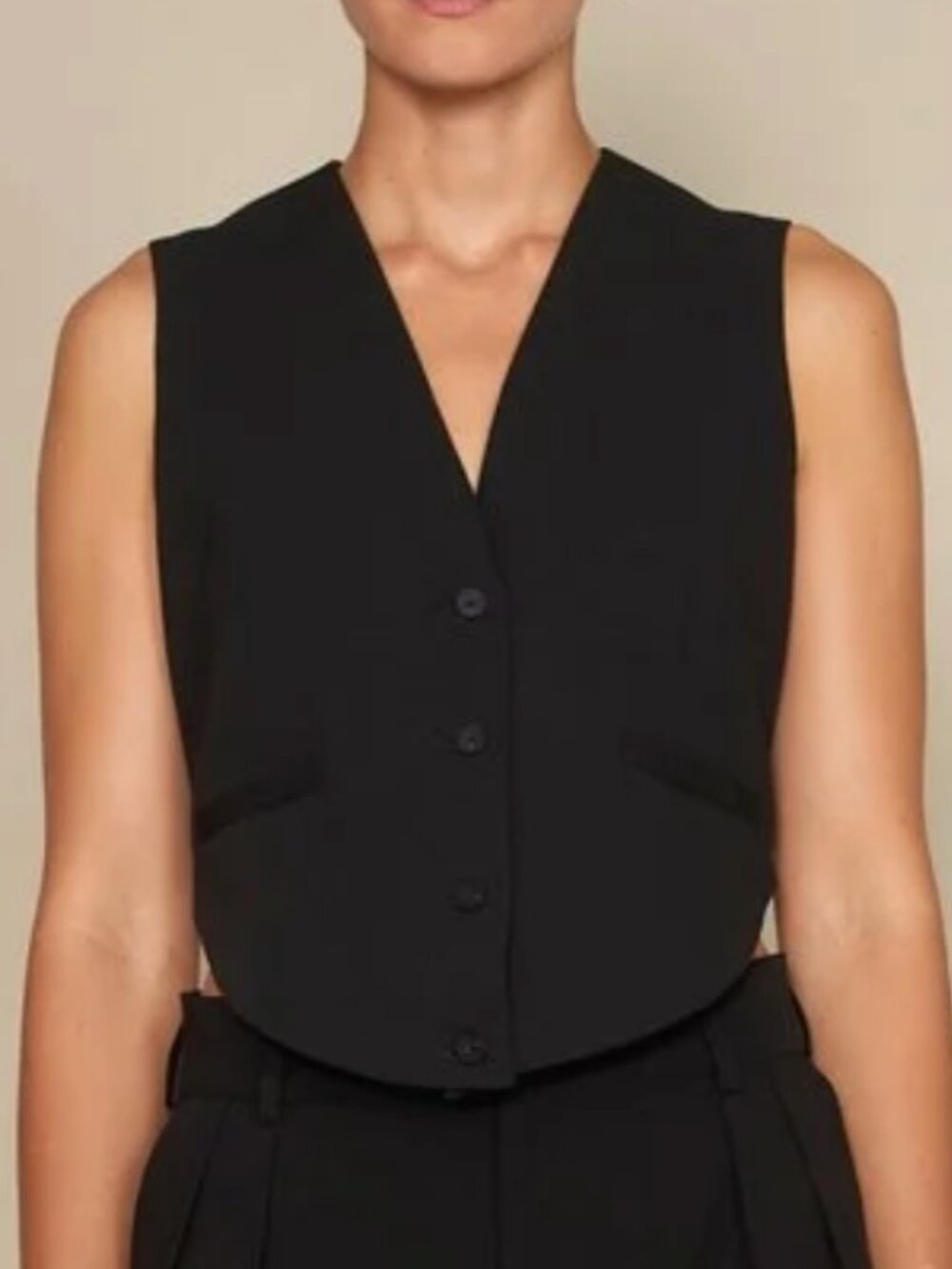 Kallmeyer Black Bodice Suit Vest, Size S